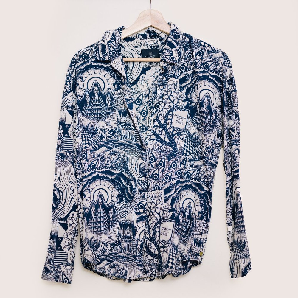 scotch and soda blouse